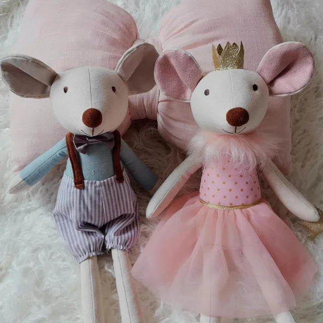 Mikee Fluffie "Millie the Mouse" Plush Doll 16"