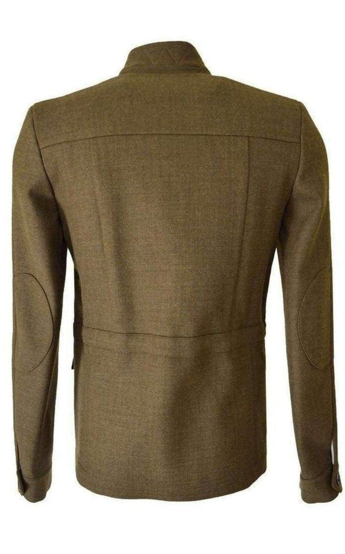 Balmain Military Green Wool Jacket - Runway Catalog