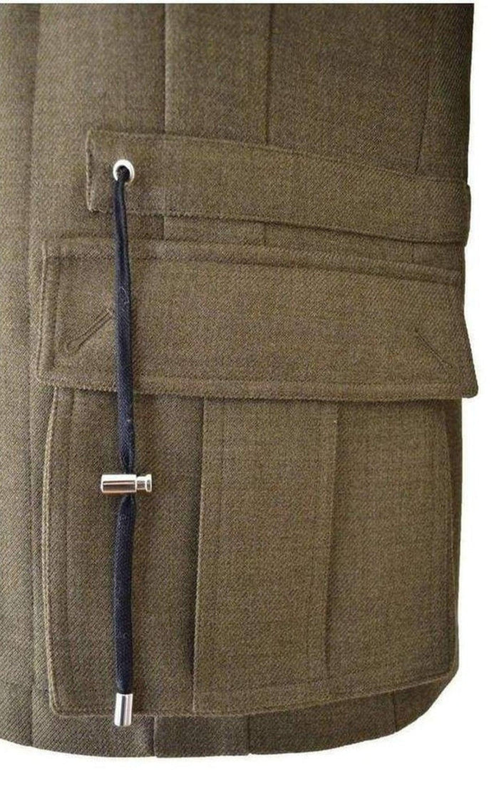 Balmain Military Green Wool Jacket - Runway Catalog