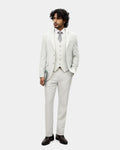 Mint Three Piece Textured Suit - Fidela