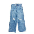 Mixed Emotion - Blue Stone Baggy Jeans - Clique Apparel
