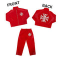 Mixed Emotion -  Red Classic Nylon Set - Clique Apparel