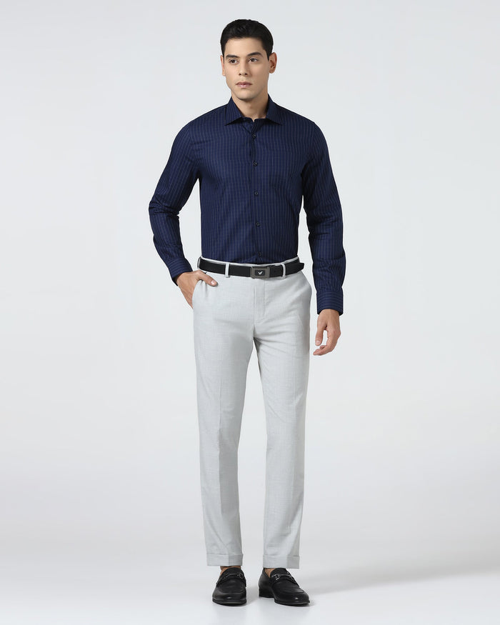 Navy Check Shirt - Canoe