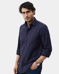 Navy Check Shirt - Demar