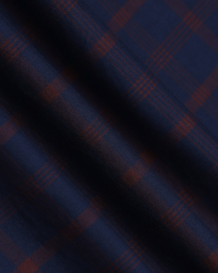 Navy Check Shirt - Demar