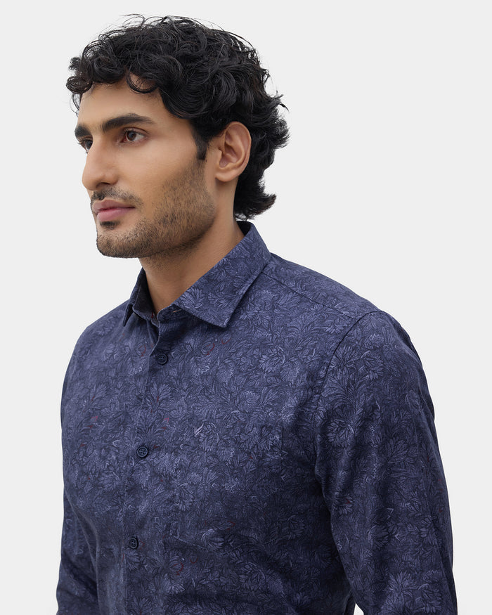 Navy Printed Shirt - Kodak