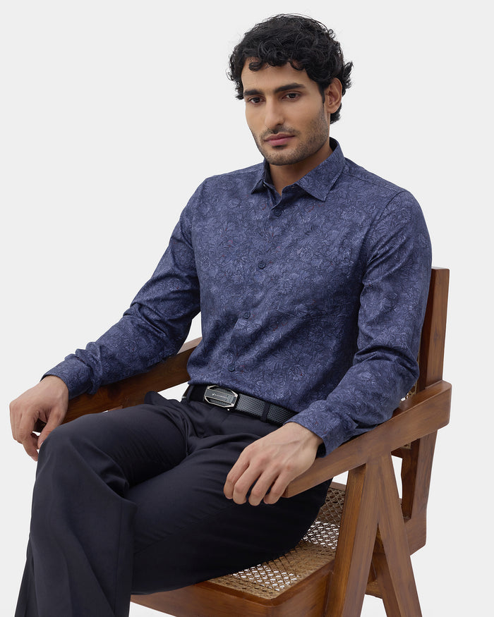 Navy Printed Shirt - Kodak