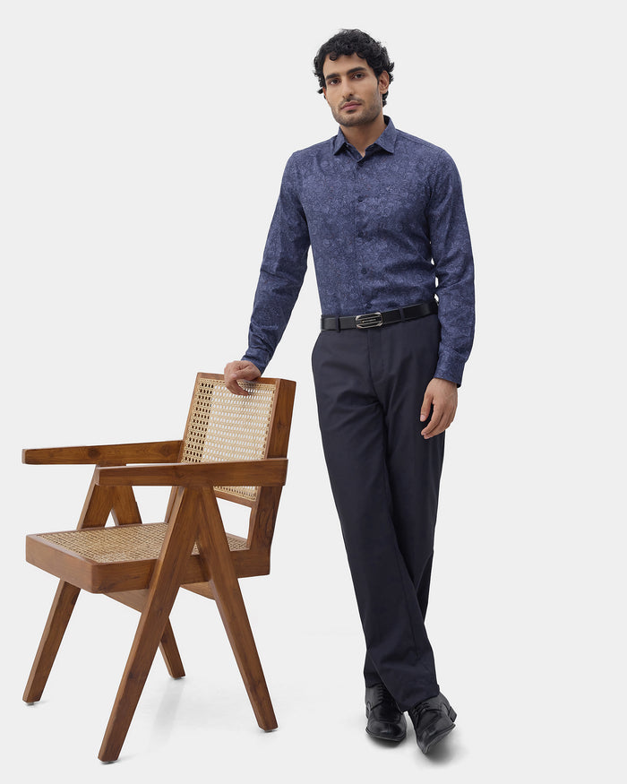 Navy Printed Shirt - Kodak