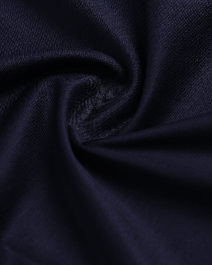 Navy Solid Polo - Ram