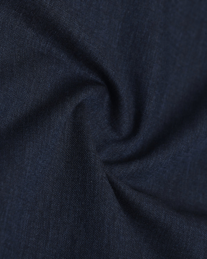 Navy Solid Shirt - Ariss