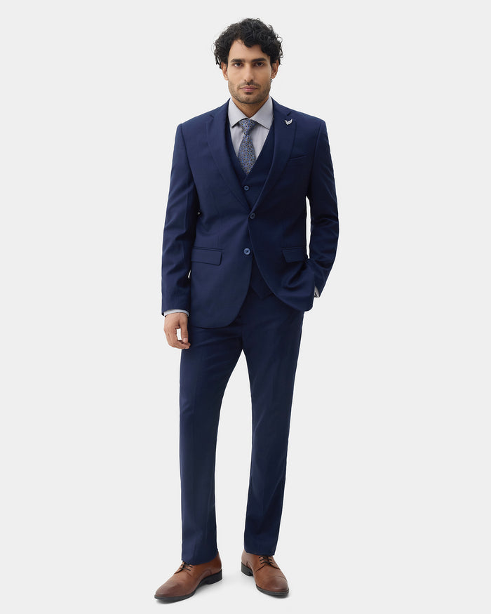 3 SB SLIM FIT DOBBY SUITS