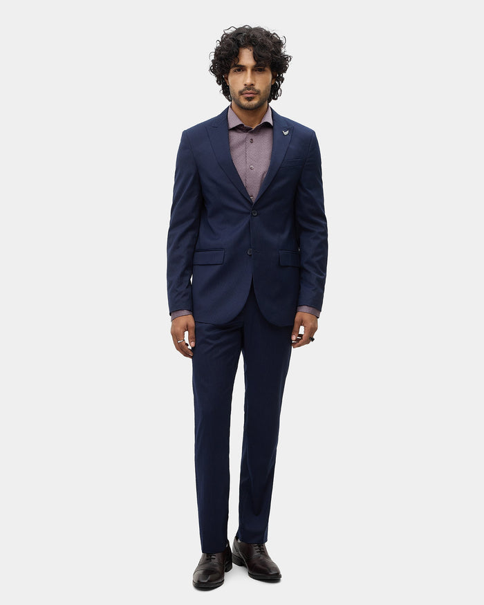 Navy Two Piece Stripe Suit - Chay