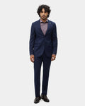 Navy Two Piece Stripe Suit - Chay