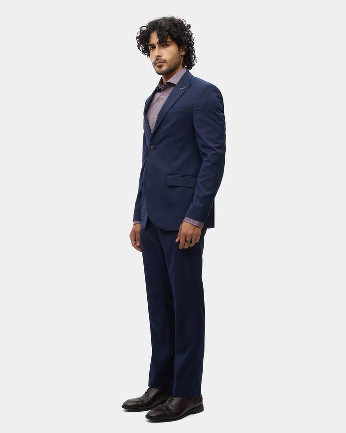 Navy Two Piece Stripe Suit - Chay