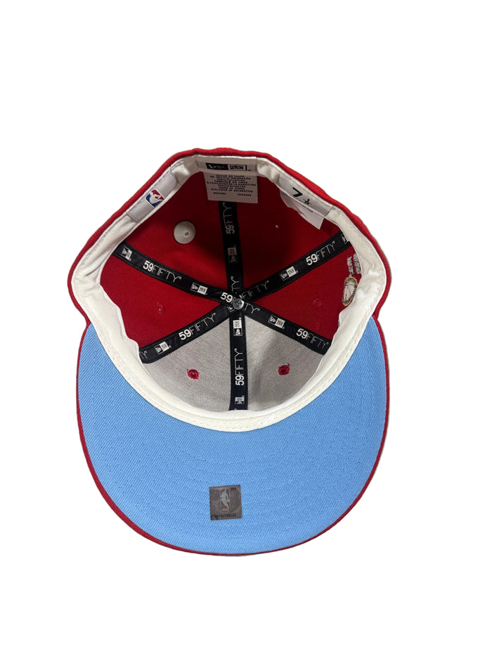 New Era - Chicago Bulls Red 59FIFTY Fitted Hat - Clique Apparel