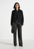 nino-clasp-detail-contrast-stitch-gabardine-jacket-black