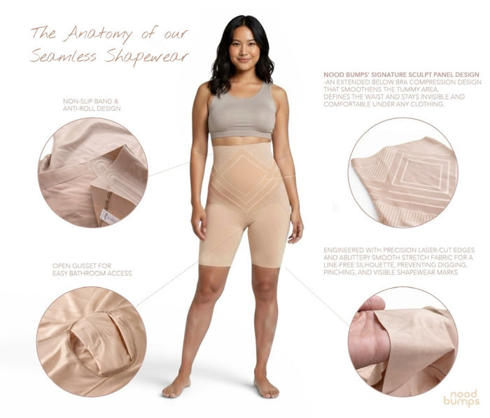Nood Bumps Seamless High-Waist Shapewear