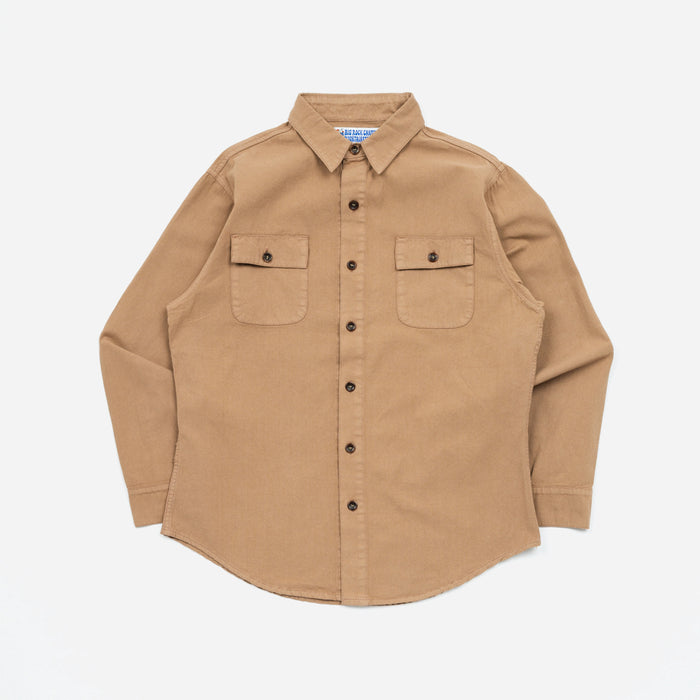 NOVA CANVAS SHIRT - PEANUT BUTTER