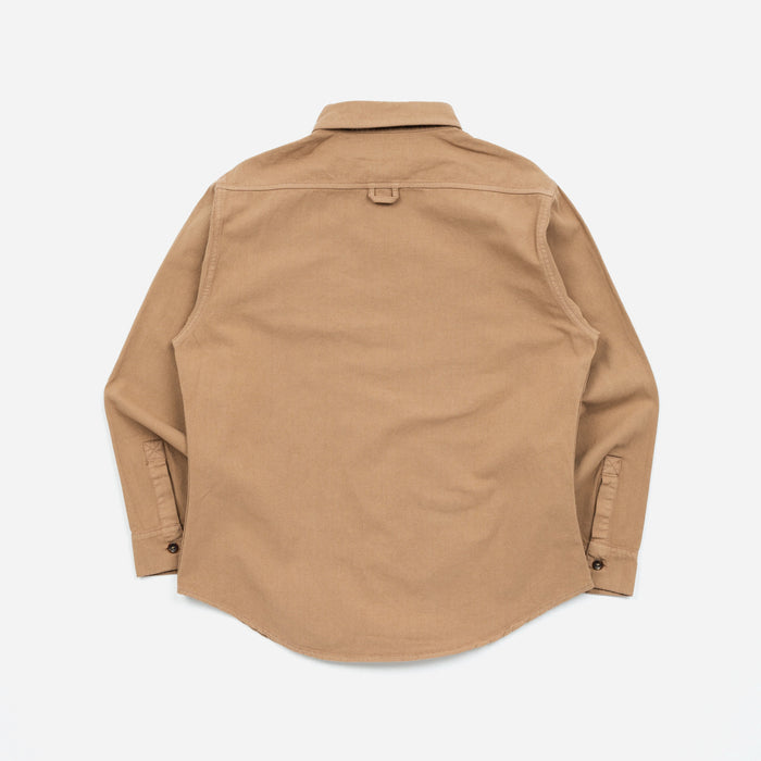 NOVA CANVAS SHIRT - PEANUT BUTTER