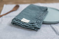 Ocean Blue Linen Napkins Set of 2