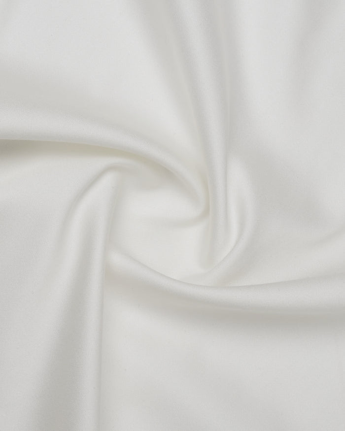 Off White Half Sleeve Non Iron Solid Shirt - Sylvia