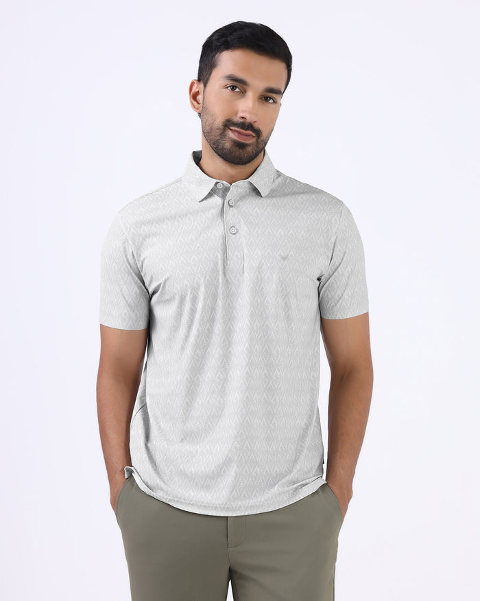 Off White TechPro Printed Polo - Peeves