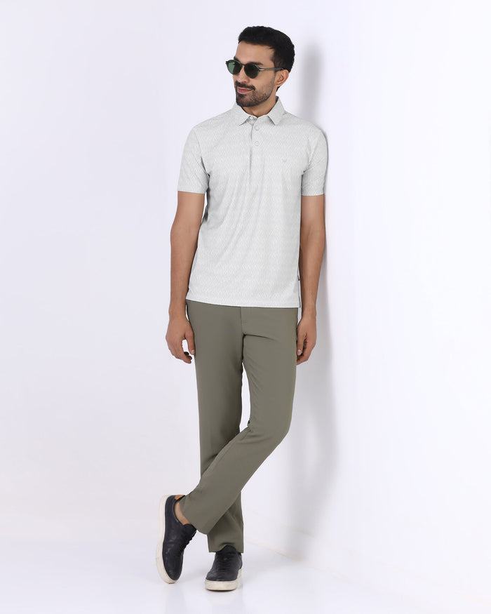 Off White TechPro Printed Polo - Peeves