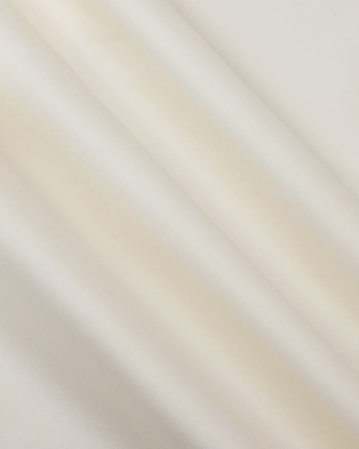 Off White Unwrinkle Solid Shirt - Sylvia