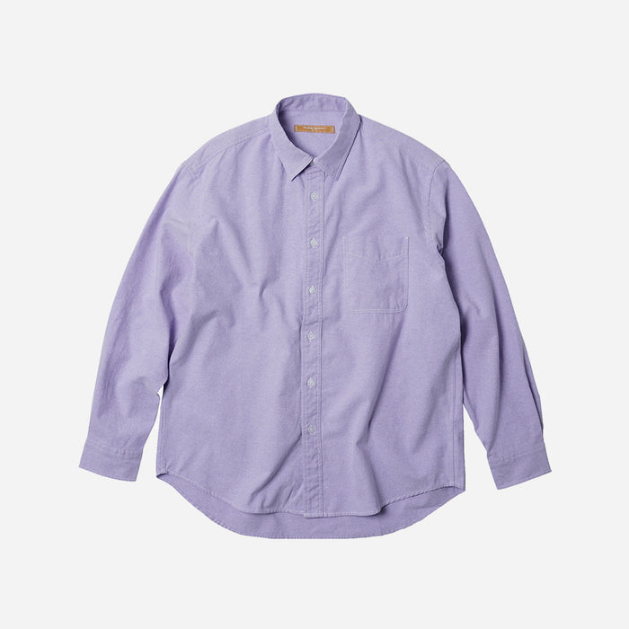 OG OXFORD OVERSIZED SHIRT - PURPLE- THE GREAT DIVIDE