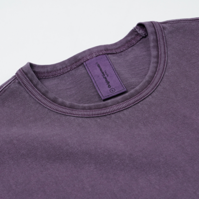 OG PIGMENT DYEING T-SHIRT - PURPLE