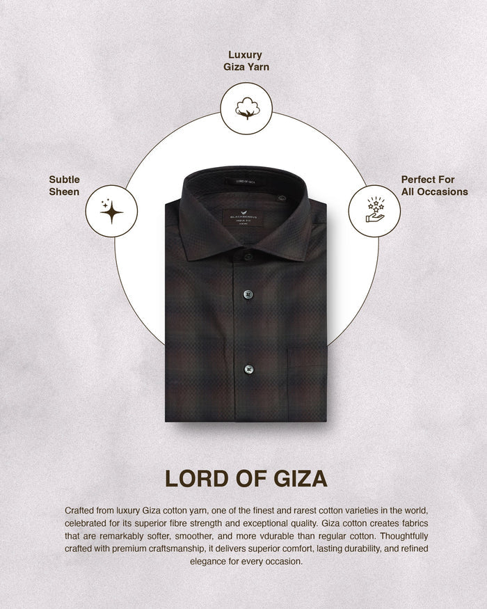 Olive Check Shirt - Perkin