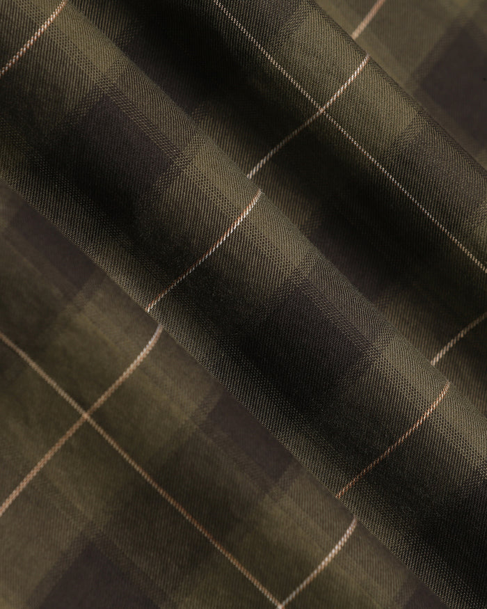 Olive Check Shirt - Wolfer