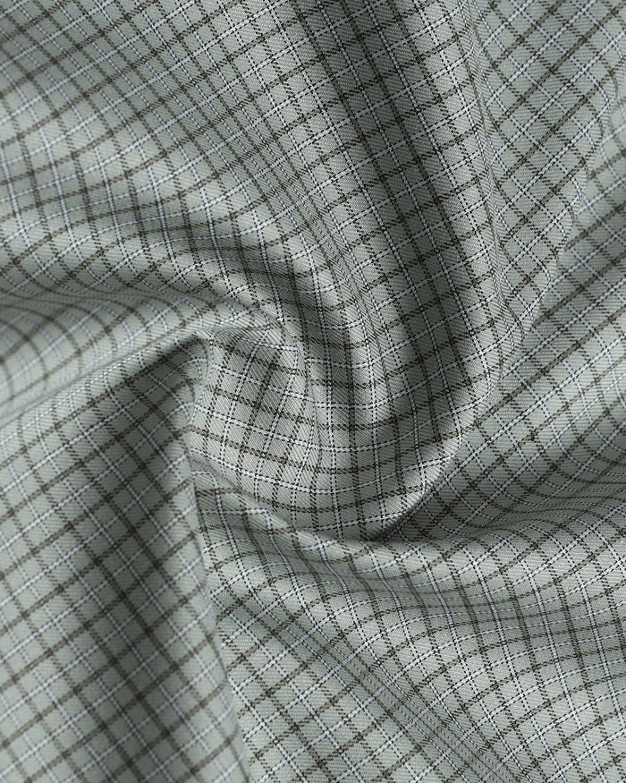 Olive Non Iron Check Shirt - Episode