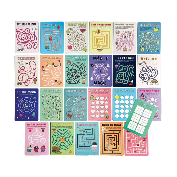 Ooly Activity Cards - Mini Mazes