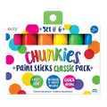 Ooly Chunkies Paint Sticks (Set of 6)