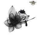Organza Floral Mesh Fascinator
