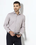 Peach Jacquard Shirt - Pedro
