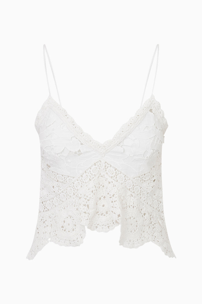 Pellier Crochet Sleeveless Top