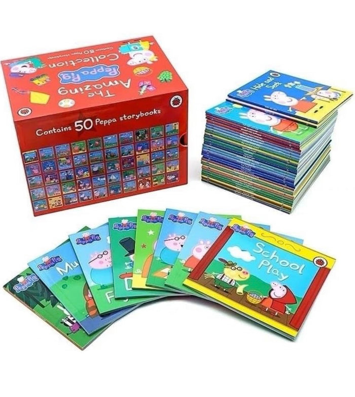 Peppa Pig The Amazing Collection (50 Book Set)