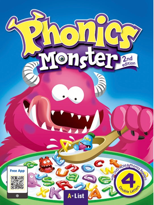Phonics Monster 4 (2nd Edition) – 2 Workbook Set