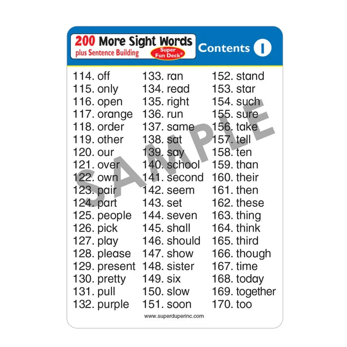 Pierre's Farm 200 More Sight Words