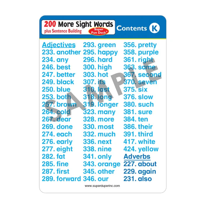 Pierre's Farm 200 More Sight Words