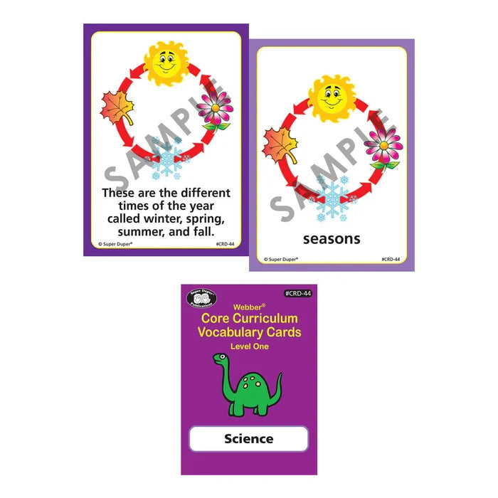 Pierre's Farm Core Curriculum Vocabulary Cards
