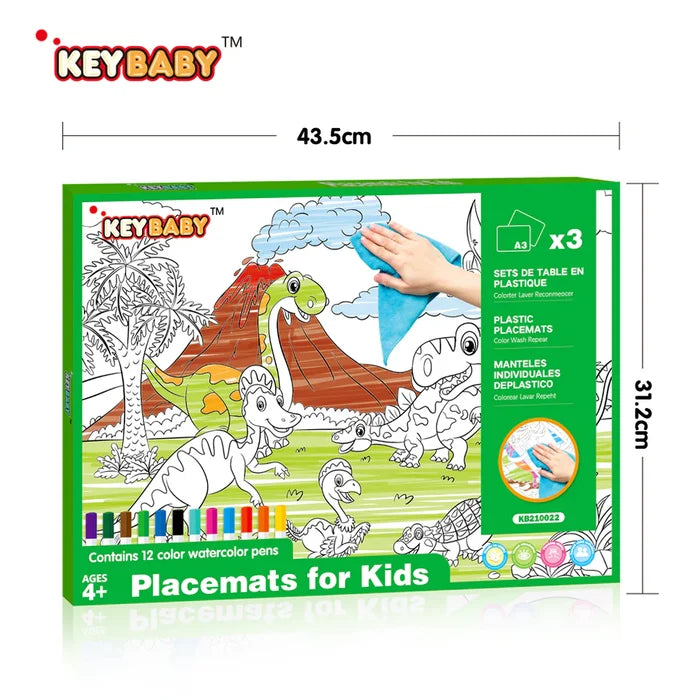 Pierre's Farm Drawing Placemats