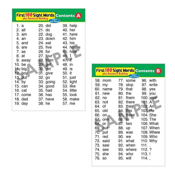 Pierre's Farm First 100 Sight Words