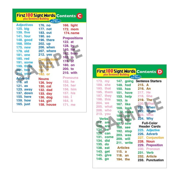 Pierre's Farm First 100 Sight Words