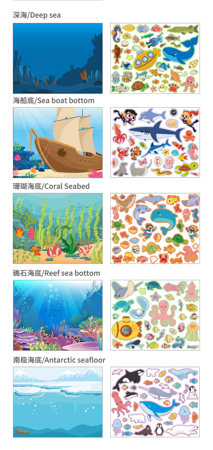 Pierre's Farm Reusable Sticker Pad