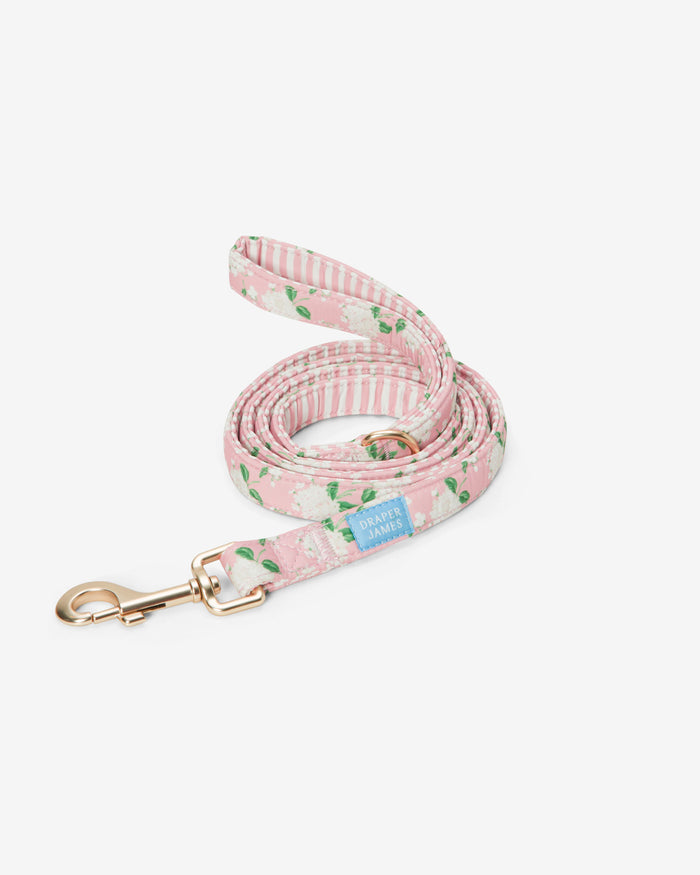 Pink Hydrangea Print Leash