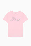 PINK x LoveShackFancy Campus Cotton Tee