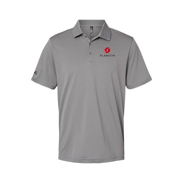 Planstin x Adidas Men's Performance Polo (Gray)